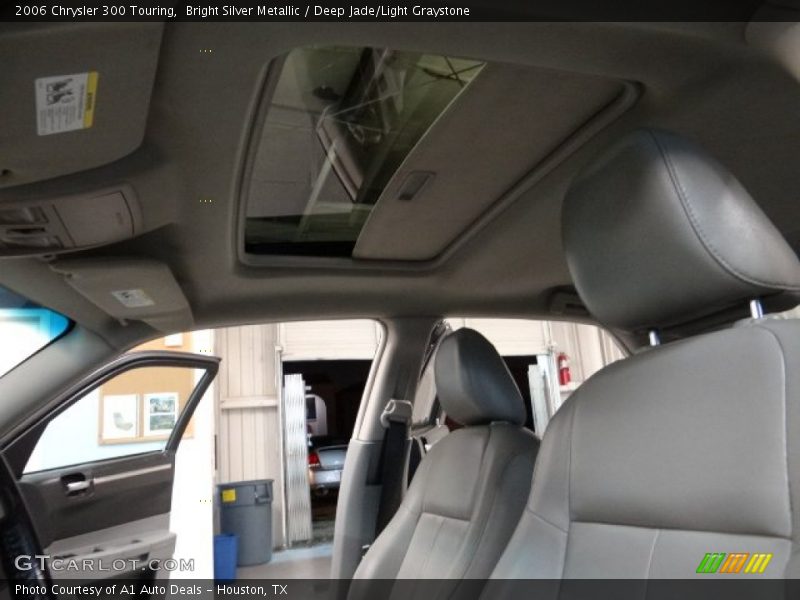 Bright Silver Metallic / Deep Jade/Light Graystone 2006 Chrysler 300 Touring
