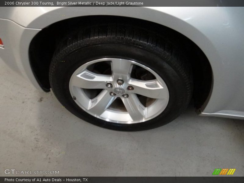 Bright Silver Metallic / Deep Jade/Light Graystone 2006 Chrysler 300 Touring