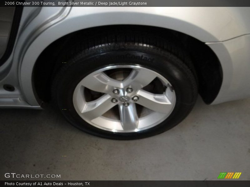 Bright Silver Metallic / Deep Jade/Light Graystone 2006 Chrysler 300 Touring