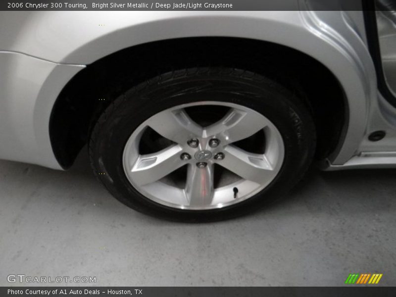 Bright Silver Metallic / Deep Jade/Light Graystone 2006 Chrysler 300 Touring