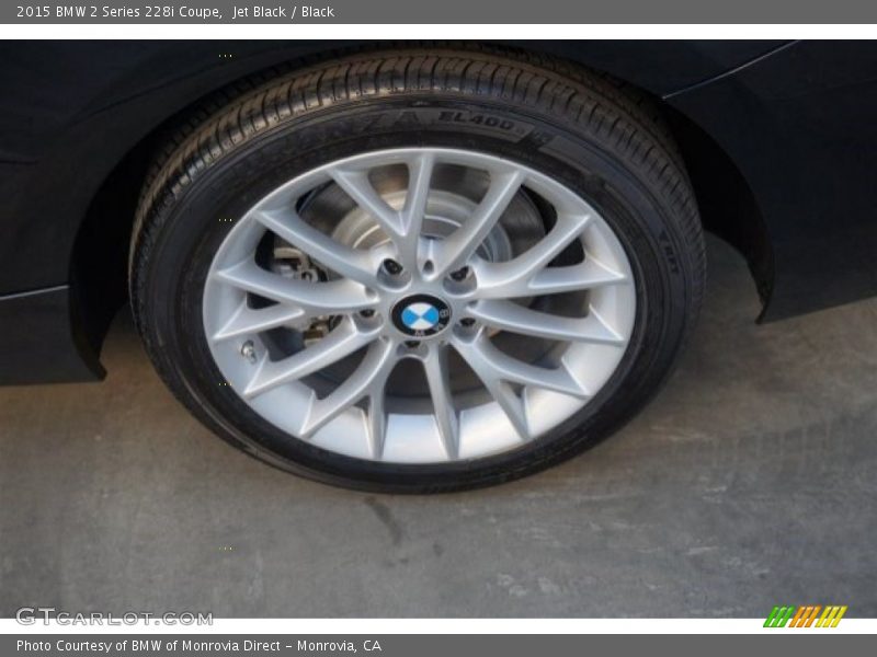 Jet Black / Black 2015 BMW 2 Series 228i Coupe