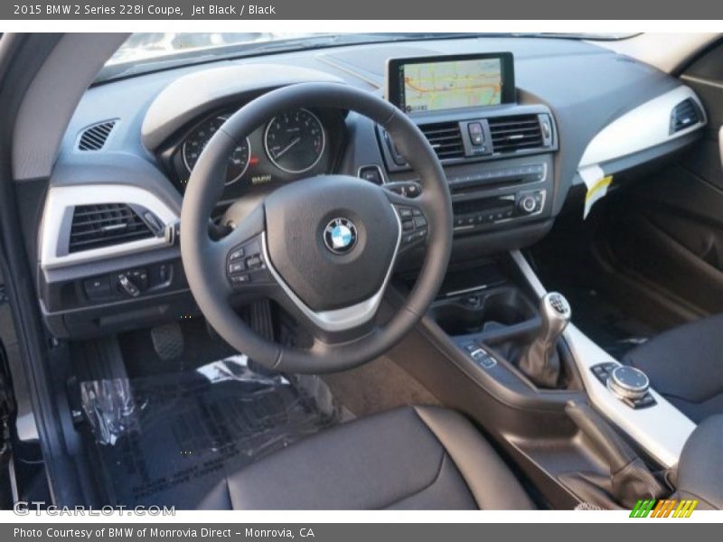 Jet Black / Black 2015 BMW 2 Series 228i Coupe