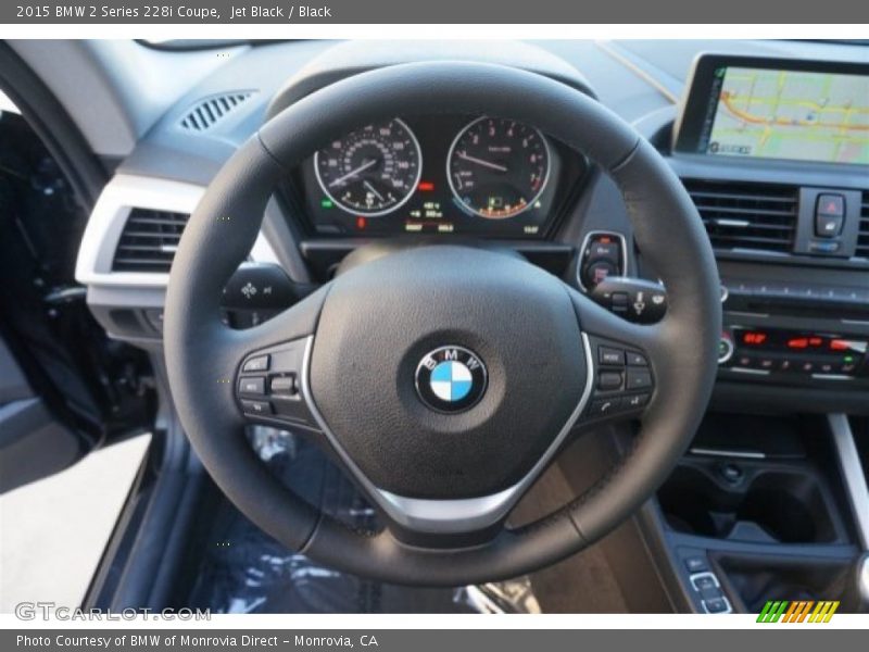 Jet Black / Black 2015 BMW 2 Series 228i Coupe