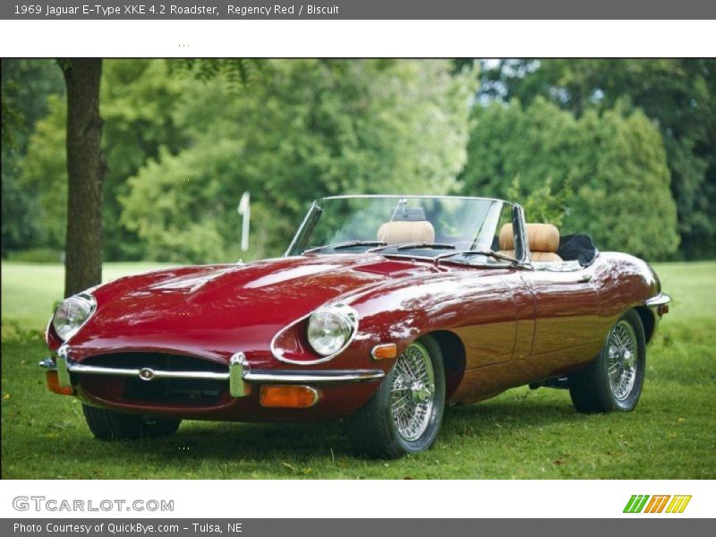  1969 E-Type XKE 4.2 Roadster Regency Red