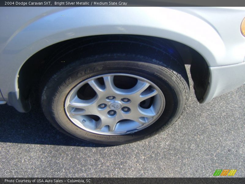 Bright Silver Metallic / Medium Slate Gray 2004 Dodge Caravan SXT
