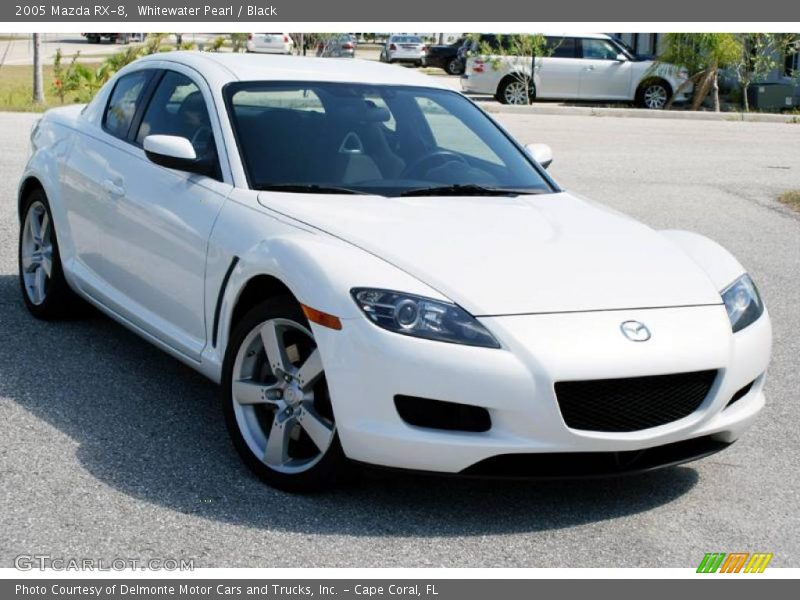 Whitewater Pearl / Black 2005 Mazda RX-8