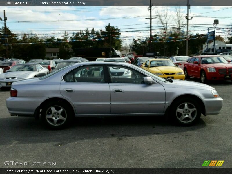 Satin Silver Metallic / Ebony 2002 Acura TL 3.2