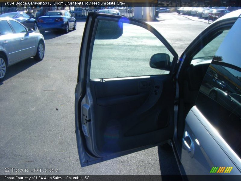 Bright Silver Metallic / Medium Slate Gray 2004 Dodge Caravan SXT