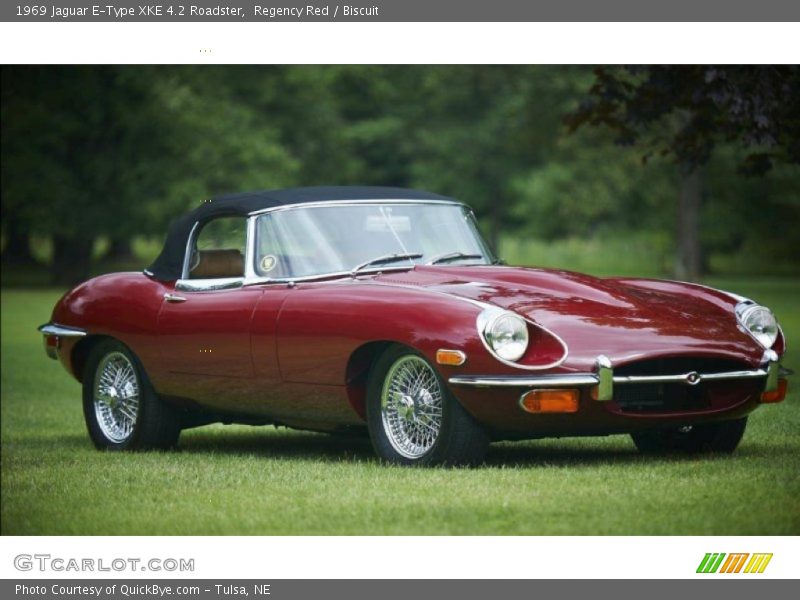  1969 E-Type XKE 4.2 Roadster Regency Red