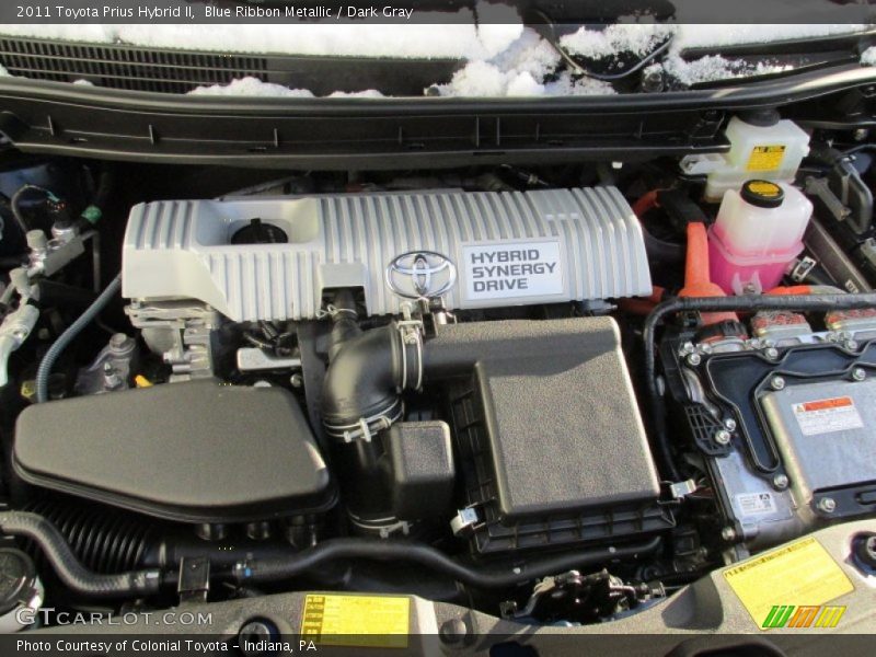 Blue Ribbon Metallic / Dark Gray 2011 Toyota Prius Hybrid II