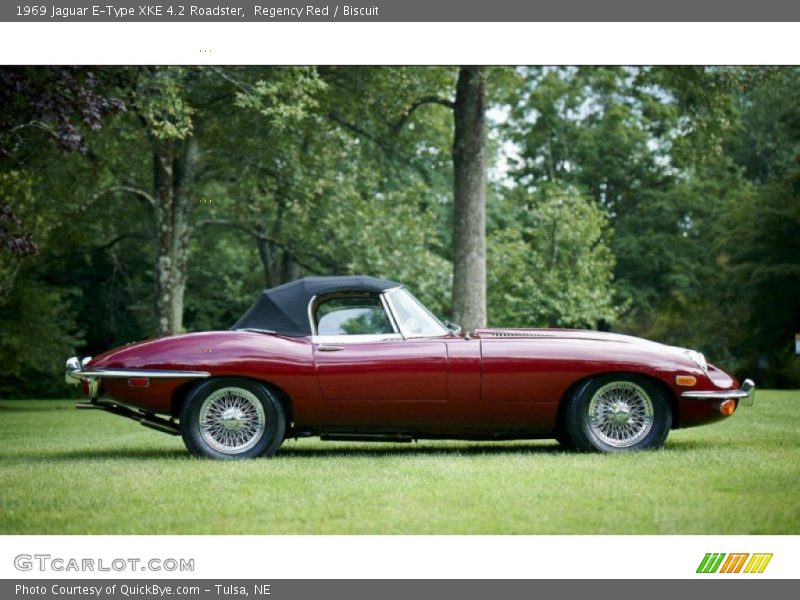  1969 E-Type XKE 4.2 Roadster Regency Red