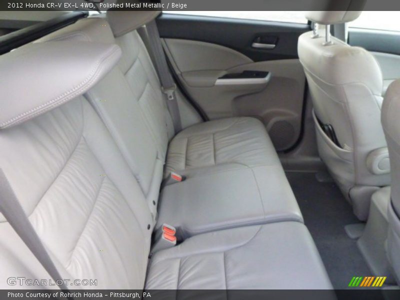 Polished Metal Metallic / Beige 2012 Honda CR-V EX-L 4WD