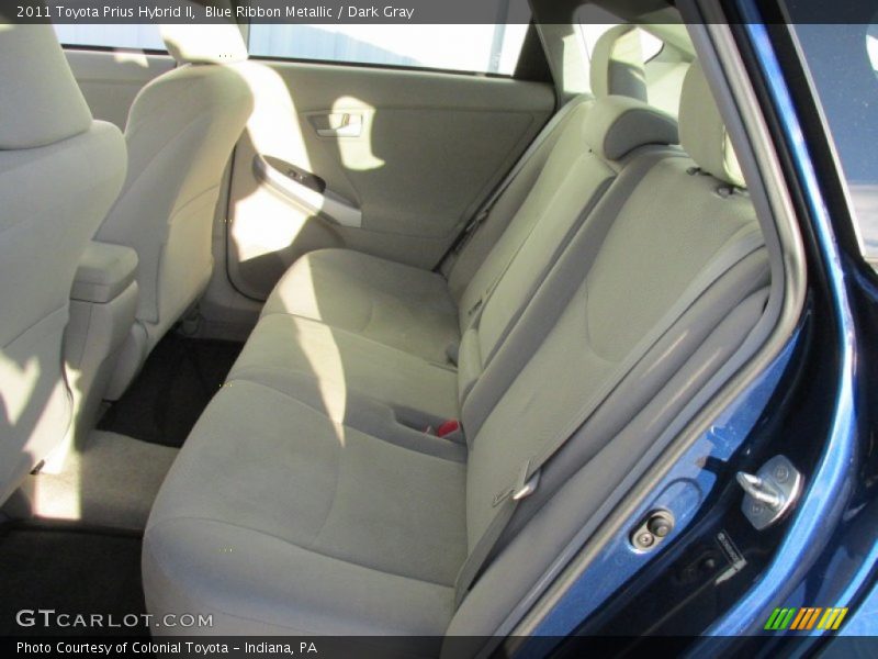 Blue Ribbon Metallic / Dark Gray 2011 Toyota Prius Hybrid II