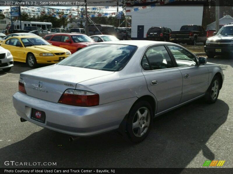 Satin Silver Metallic / Ebony 2002 Acura TL 3.2