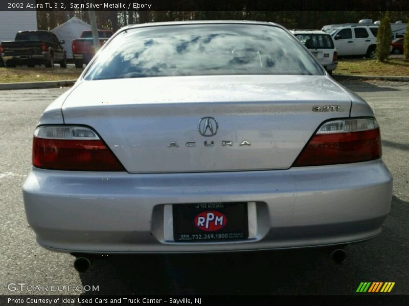Satin Silver Metallic / Ebony 2002 Acura TL 3.2