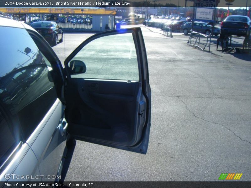 Bright Silver Metallic / Medium Slate Gray 2004 Dodge Caravan SXT