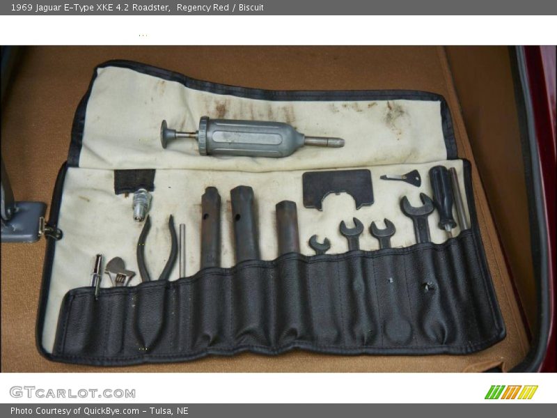 Tool Kit of 1969 E-Type XKE 4.2 Roadster