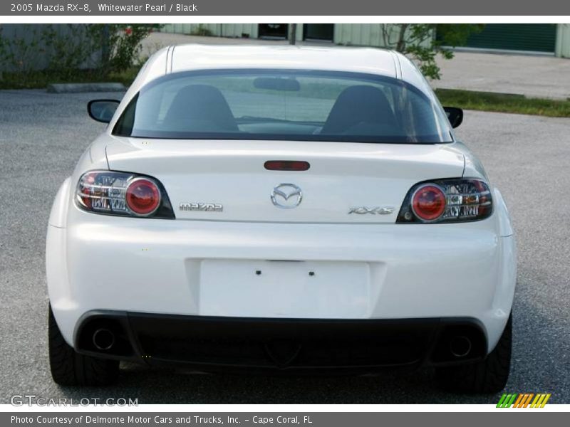Whitewater Pearl / Black 2005 Mazda RX-8