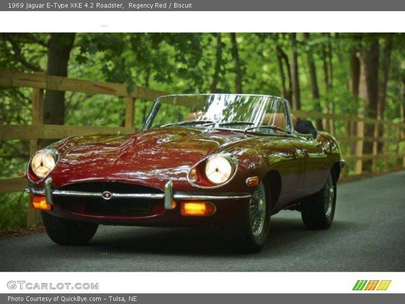  1969 E-Type XKE 4.2 Roadster Regency Red