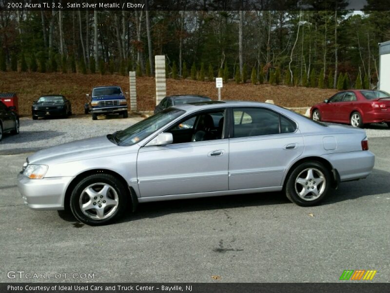 Satin Silver Metallic / Ebony 2002 Acura TL 3.2