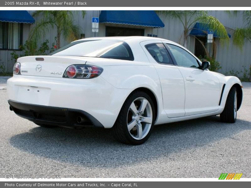 Whitewater Pearl / Black 2005 Mazda RX-8