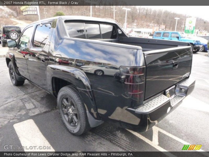 Formal Black / Gray 2007 Honda Ridgeline RTL