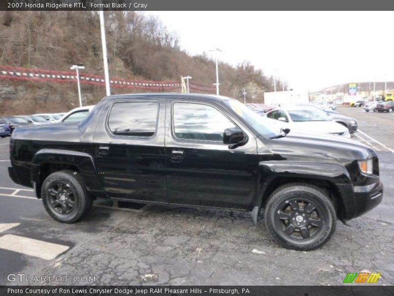Formal Black / Gray 2007 Honda Ridgeline RTL