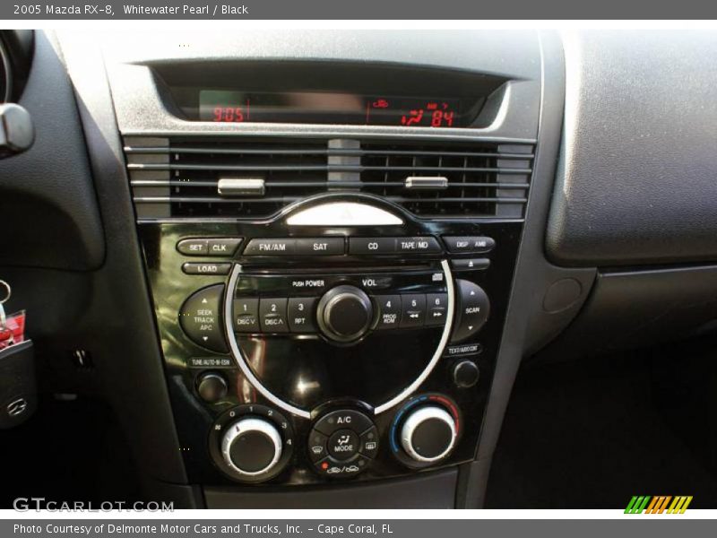 Whitewater Pearl / Black 2005 Mazda RX-8