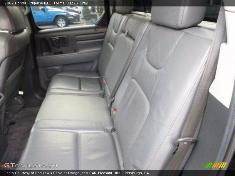 Formal Black / Gray 2007 Honda Ridgeline RTL