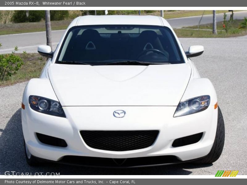 Whitewater Pearl / Black 2005 Mazda RX-8