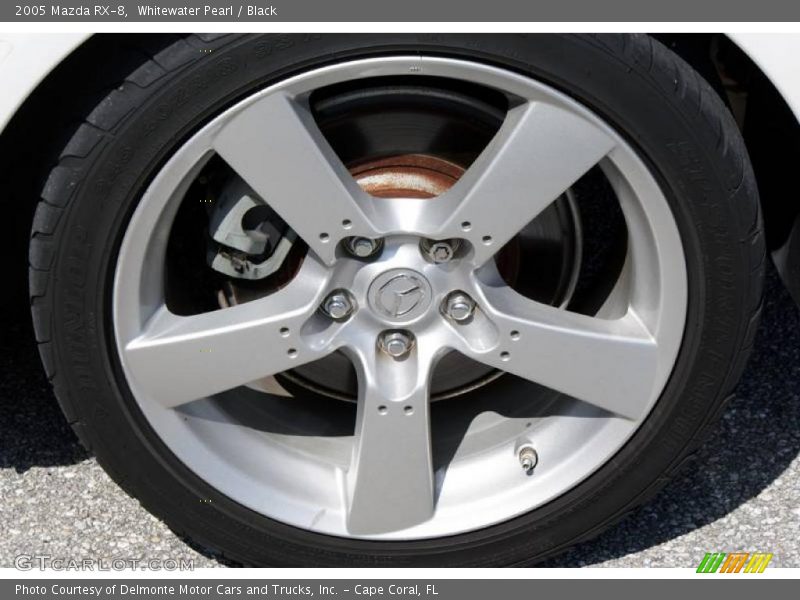 Whitewater Pearl / Black 2005 Mazda RX-8