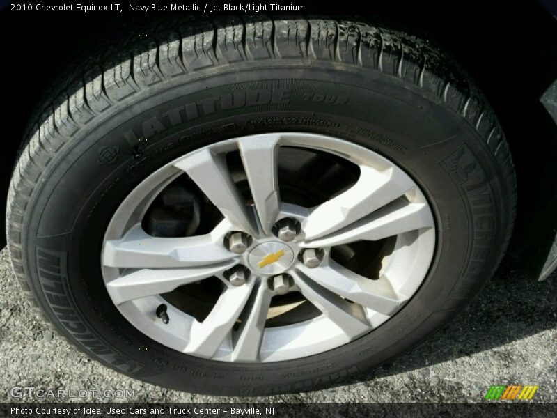 Navy Blue Metallic / Jet Black/Light Titanium 2010 Chevrolet Equinox LT