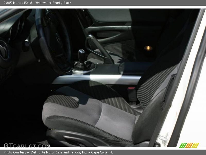 Whitewater Pearl / Black 2005 Mazda RX-8