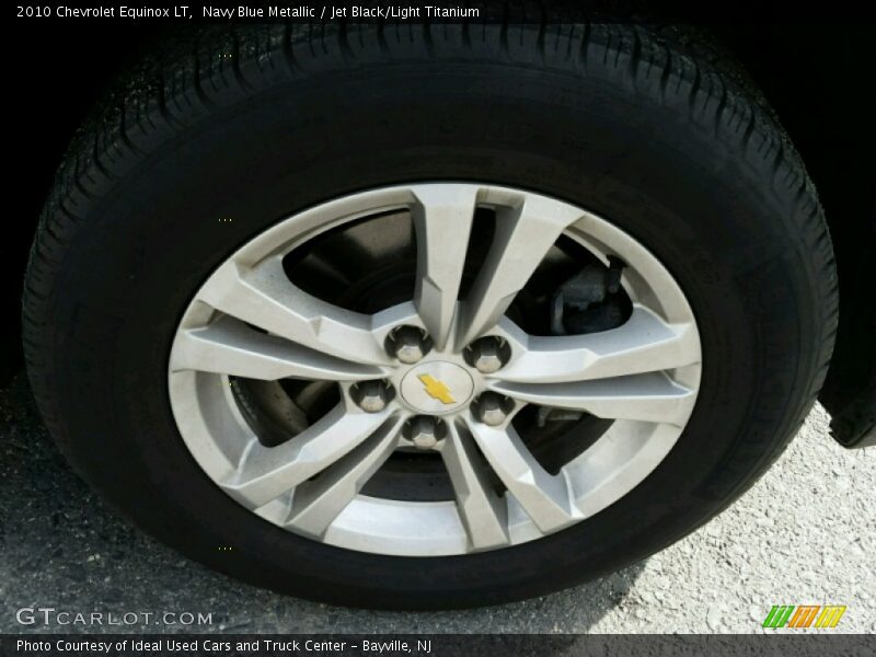 Navy Blue Metallic / Jet Black/Light Titanium 2010 Chevrolet Equinox LT