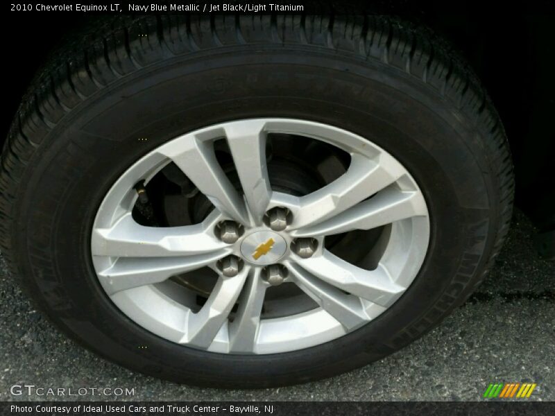 Navy Blue Metallic / Jet Black/Light Titanium 2010 Chevrolet Equinox LT