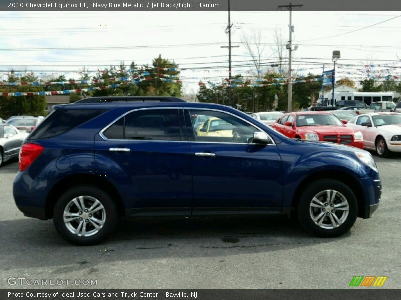 Navy Blue Metallic / Jet Black/Light Titanium 2010 Chevrolet Equinox LT