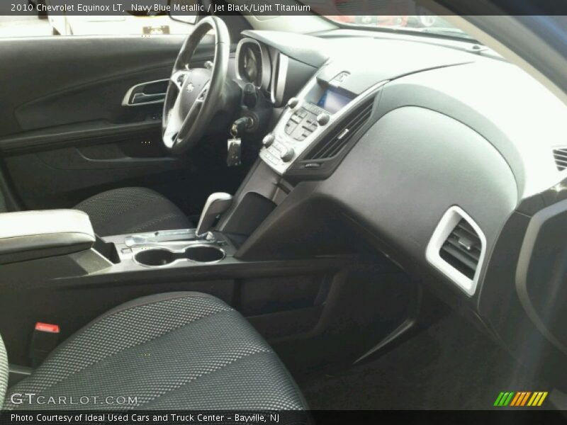 Navy Blue Metallic / Jet Black/Light Titanium 2010 Chevrolet Equinox LT