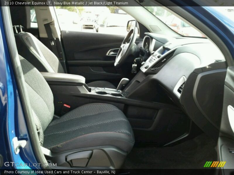 Navy Blue Metallic / Jet Black/Light Titanium 2010 Chevrolet Equinox LT
