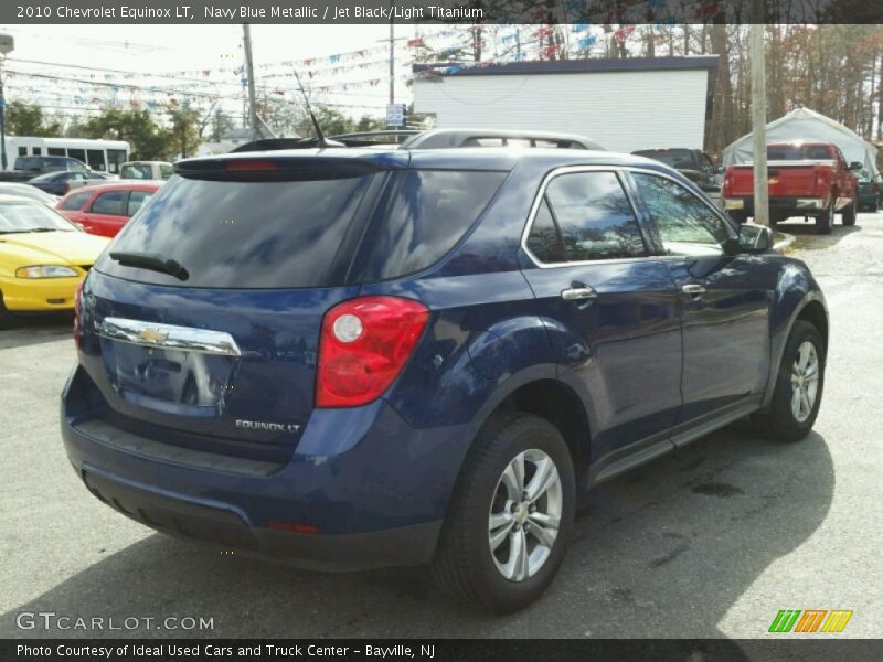 Navy Blue Metallic / Jet Black/Light Titanium 2010 Chevrolet Equinox LT