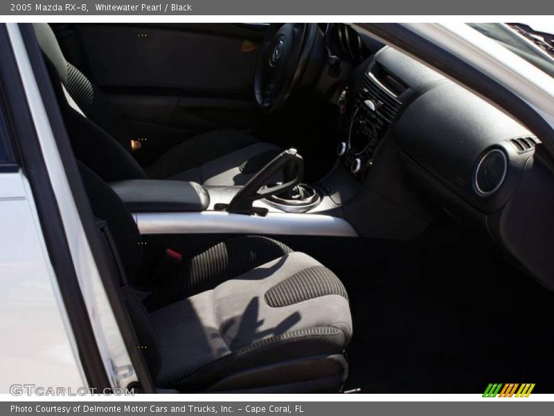Whitewater Pearl / Black 2005 Mazda RX-8