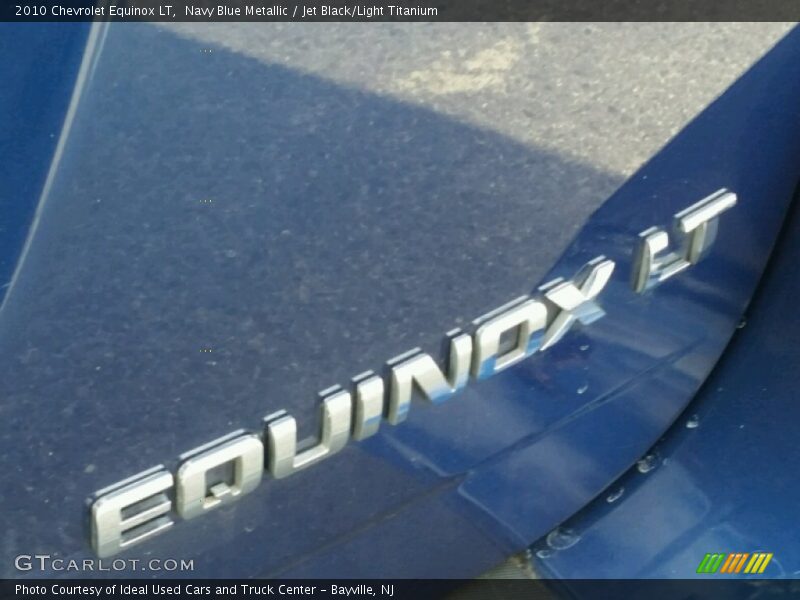 Navy Blue Metallic / Jet Black/Light Titanium 2010 Chevrolet Equinox LT