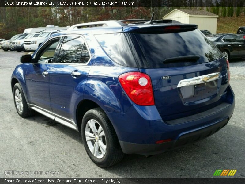 Navy Blue Metallic / Jet Black/Light Titanium 2010 Chevrolet Equinox LT