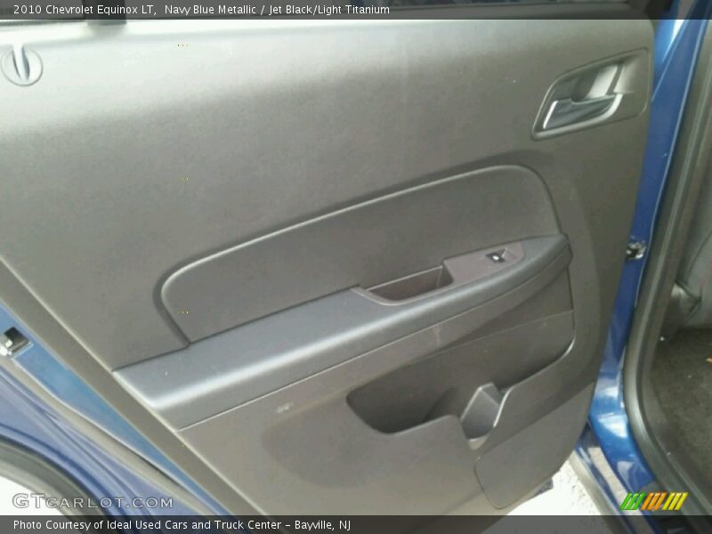 Navy Blue Metallic / Jet Black/Light Titanium 2010 Chevrolet Equinox LT