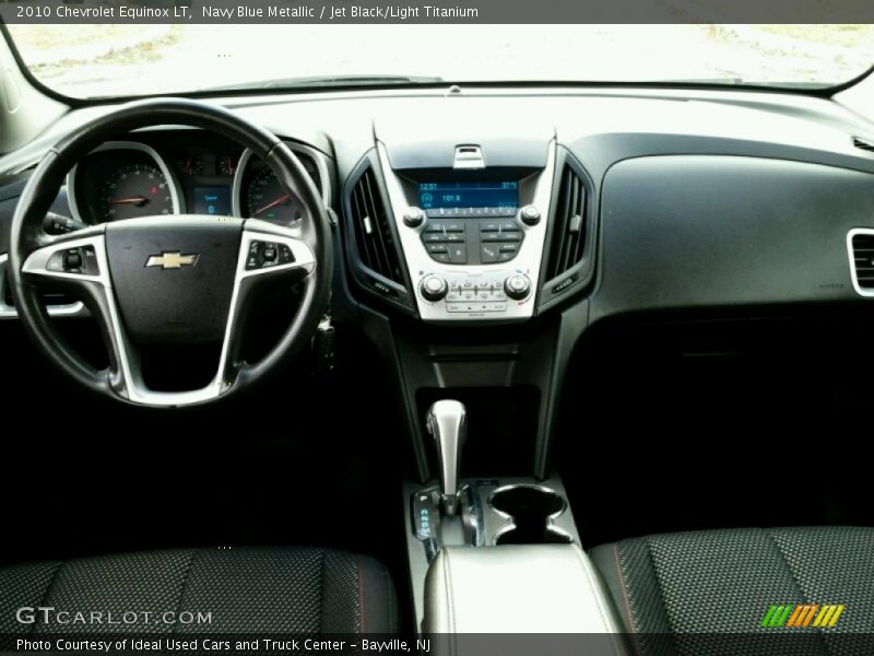 Navy Blue Metallic / Jet Black/Light Titanium 2010 Chevrolet Equinox LT