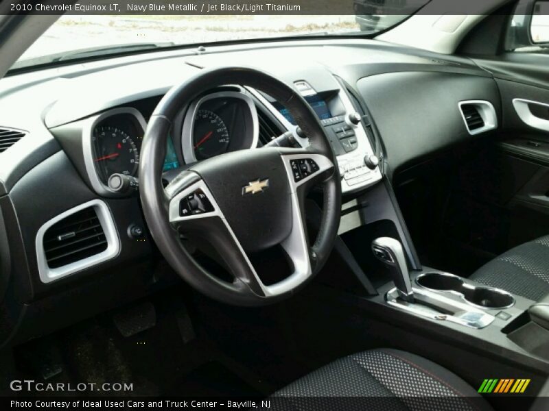Navy Blue Metallic / Jet Black/Light Titanium 2010 Chevrolet Equinox LT