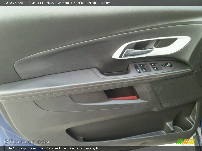 Navy Blue Metallic / Jet Black/Light Titanium 2010 Chevrolet Equinox LT