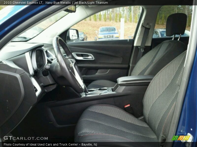 Navy Blue Metallic / Jet Black/Light Titanium 2010 Chevrolet Equinox LT