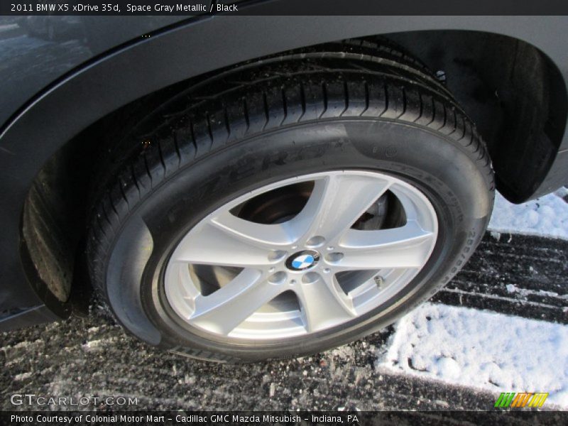 Space Gray Metallic / Black 2011 BMW X5 xDrive 35d