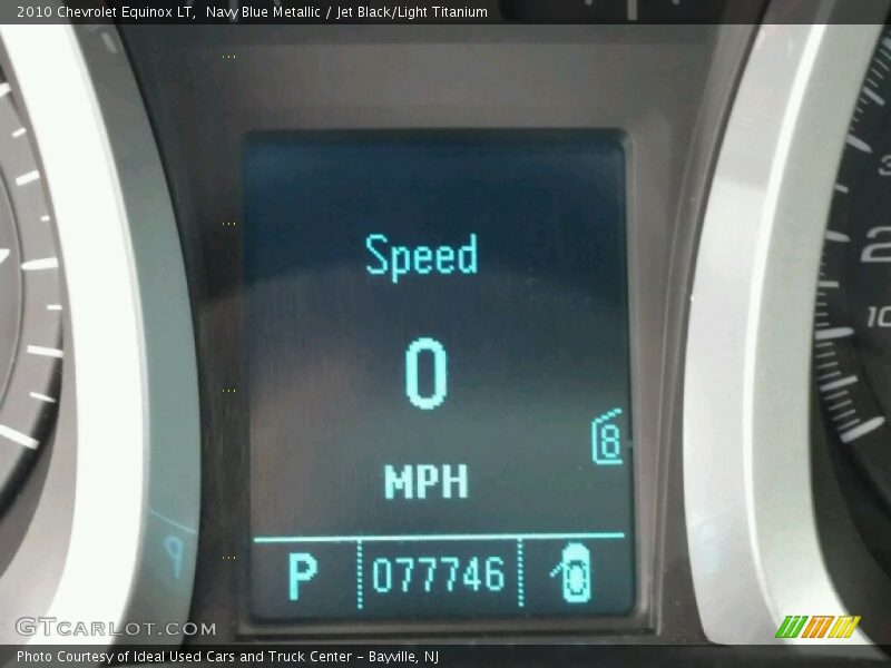 Navy Blue Metallic / Jet Black/Light Titanium 2010 Chevrolet Equinox LT