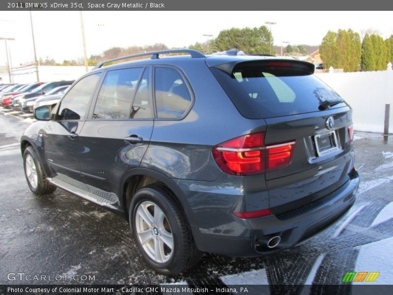 Space Gray Metallic / Black 2011 BMW X5 xDrive 35d